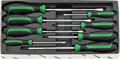 Productafbeelding van STAHLWILLE 4692 SET AANDRAAIMSCHROEVENDREIVERS - Schroevendraaierset
