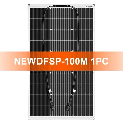 Immagine prodotto di Pannello solare flessibile, impermeabile, batteria solare da 12V, 1PC NUOVO