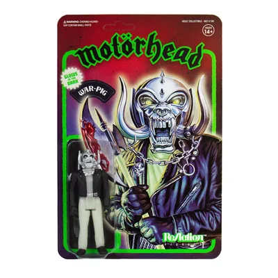 Produktbild von Super7 Motorhead ReAction Actionfigur Warpig Glow in the Dark 10 cm SUP7-03899