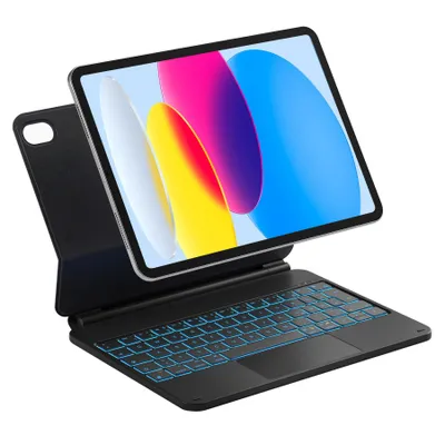 Obrázok produktu pre Inateck KB09119-10_black, Folio, Apple, iPad 11 inch 11th Gen A16 2025 iPad 10.9 inch 10th Gen 2022 ( A2696/A2757/A2777), 27,9 cm (11"), Bluetooth, 615 g