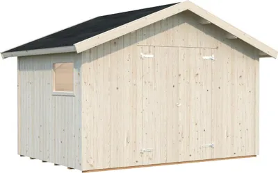 Produktbild von Palmako Gerätehaus Nils 8,2 m² - 16 mm Transparent tauchimprägniert
