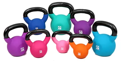 Produktbild von Kugelhantel 8 kg, Neopren, für Krafttraining, weiche Beschichtung