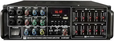 Obrázek produktu pro Bluetooth reproduktor 1000 W, 4 kanály, mikrofon, FM, USB, SD, AUX, dálkové ovládání