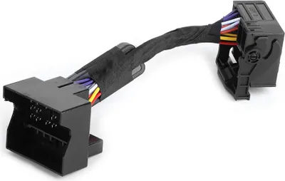 Image de Adaptateur de simulateur de bouton de volant multifonction Canbus pour MK5 Touran Caddy B6