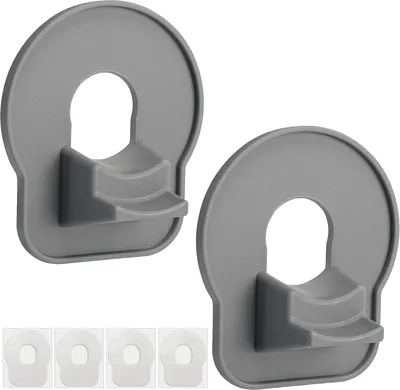 Produktbild von 2er Set Pool Schlauchführung selbstklebend, ABS Schlauchhalter für Pool Zubehör, einfache Installation ohne Werkzeug, für 1,25 Zoll Schläuche