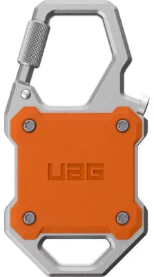 Produktbild von Hülle Urban Armor Gear UAG Monarch Karabiner für Apple AirTag, Orange