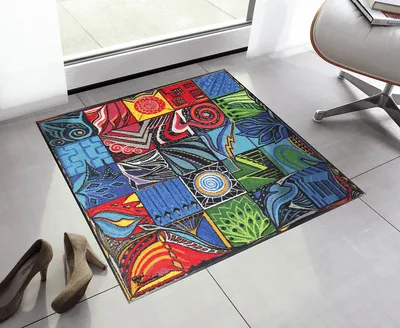 Produktbild von Fusmatte Salonloewe Gemelli 85x85 cm