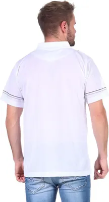 Immagine prodotto di Polo da uomo T-shirt Polo a manica corta, bianco L