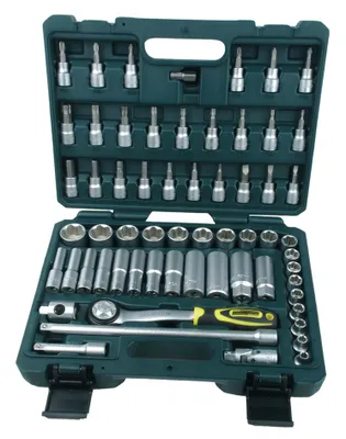 Immagine prodotto di Set di chiavi a bussola BRÜDER MANNESMANN 3/8" (10 mm) 61 pezzi