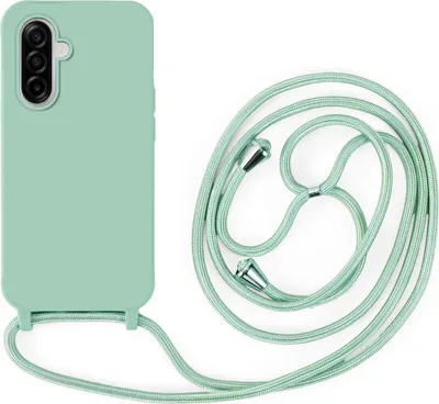 Produktbild von Handykette für Samsung Galaxy A17 Hanyhülle mit Band Hülle mit Kodel Smartphone Halskette in Grün