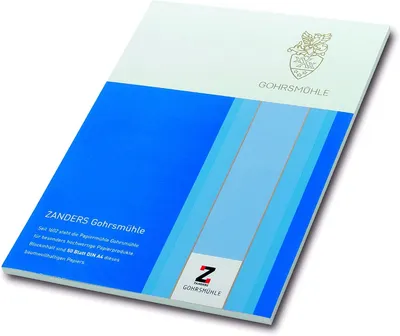Productafbeelding van GOHRSMÜHLE Briefblock DIN A4 blanko