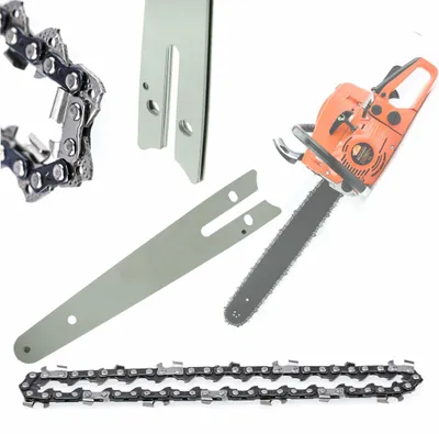 Obrázok produktu pre Rosfix Sada Lišty 16” + 2x Reťaz – Vodiaca Lišta 45 cm a 64 Článkov | Drážka pre Kľúč 3/8”, 1,3 mm | Pre 16-palcové Reťazové Píly