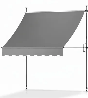 Immagine prodotto di Tenda da sole con morsetti Sol Royal, larghezza 1,5 m, senza foratura SolVision BM3, antracite