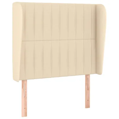 Zdjęcie produktu dla VidaXL 3118173, Kremowy, Poliester, Drewno, 830 mm, 118 cm, 128 cm, 230 mm