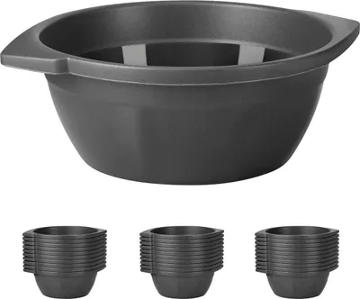 Produktbild von Mehrweg Müslischalen 30er Set – stabil, bruchsicher und spülmaschinenfest, wiederverwendbar und 100 % recycelbar