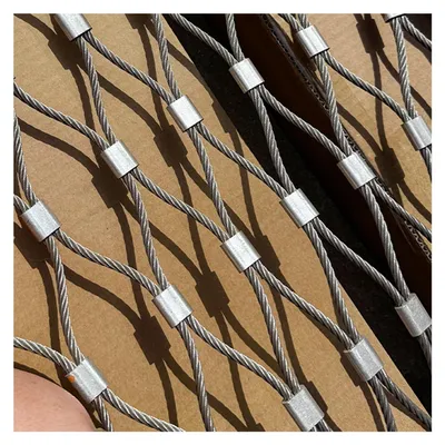 Obrázek produktu pro Nerezové opletené drátěné pletivo pro zahradu a chov zvířat