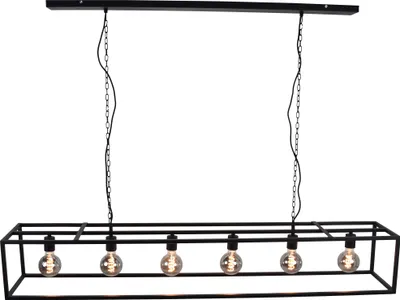 Produktbild von Hängelampe Frame XL Schwarz 160cm