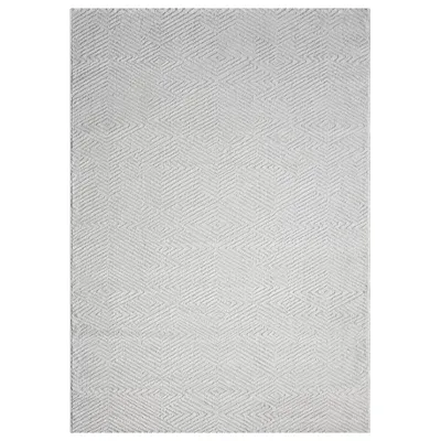 Produktbild von Teppich Kurzflor Wohnzimmer Rauten Hochtief-Muster/ 3D-Effekt Schlafzimmer Boho