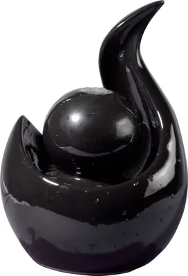 Produktbild von dobar Design Zimmerbrunnen Indoor, Keramik, 16,5x14,5x23 cm