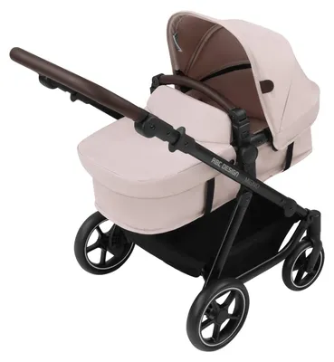 Zdjęcie produktu dla Wózek dla lalek ABC Design Migno, przeznaczony dla dzieci od 3 roku życia - kolor Berry