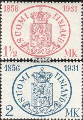 Produktbild von Briefmarken Finnland 1931 Mi 167-168 (kompl.Ausg.) postfrisch Finnische Briefmarken