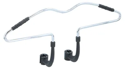 Produktbild von Dunlop Kleiderbügel für Auto Kopfstütze Chrom Einfach zu Befestigen 42,5 x 3 x 14,3 CM Chrom Silber