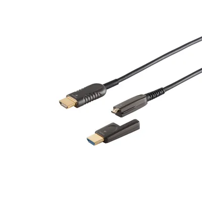 Produktbild von Optisches HDMI Verlegekabel-Set, 4K, 20,0m