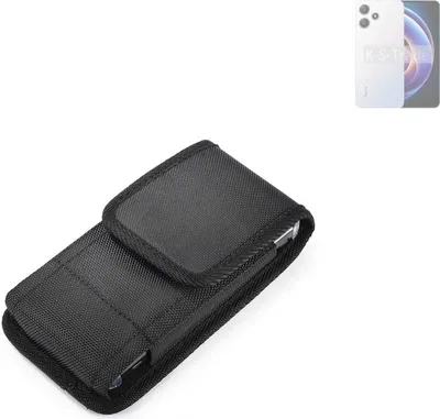 Produktbild von Holster Gürteltasche kompatibel mit Xiaomi Redmi Note 12R Holster Gürtel Tasche wasserabweisend Handy Hülle Schutz Hülle Outdoor schwarz K-S-Trade