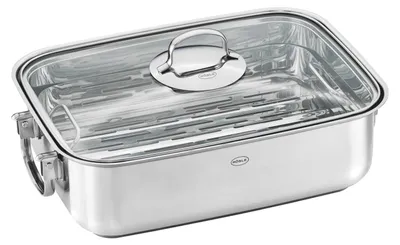Produktbild von RÖSLE "RÖSLE Bratreine Bräter rechteckig mit Deckel 37 x 27 cm"