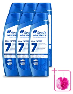 Zdjęcie produktu dla 6 sztuk szamponu Head & Shoulders Pro-Expert 7 przeciwłupieżowego - 250 ml - zestaw ekonomiczny