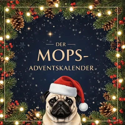 Produktbild von Der Mops-Adventskalender