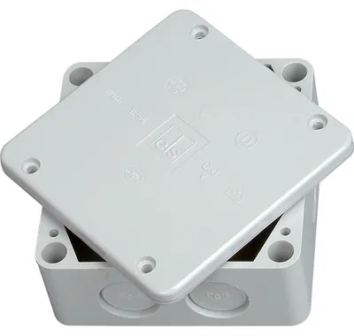 Produktbild von Kopp Aufputz Abzweigdose IP54 IP65 Feuchtraum Set winddicht Verteilerdose 100x100x50mm IP54