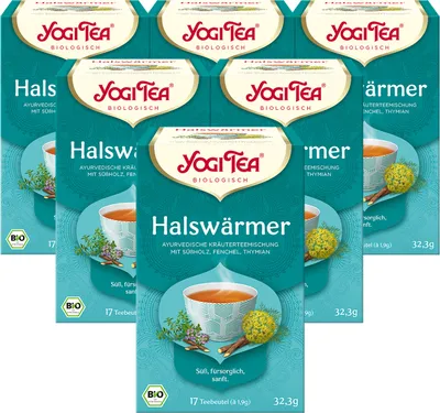 Produktbild von 6 x YOGI TEA Halswärmer | 6 x 30,6g