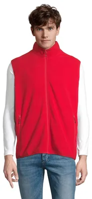 Immagine prodotto di SOLS - Gilet "Factor" con cerniera per uomo/donna Unisex LT5695 (XXL) (rosso)