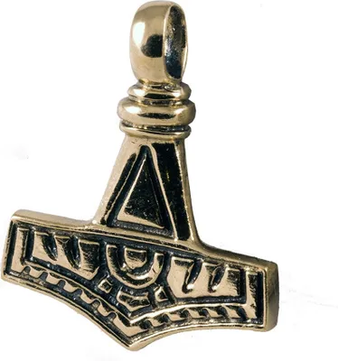 Produktbild von Thorhammer Schmuck Anhänger Bronze - Thorhammer - 32x26mm