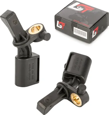 Produktbild von 2x ABS Sensor Drehzahlregler hinten 6Q0927807B 6Q0927808B für AUDI SEAT SKODA VW