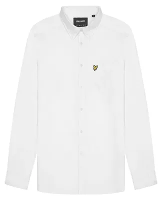 Obrázek produktu pro Košile Lyle & Scott Plain Oxford s dlouhým rukávem White M Man White M