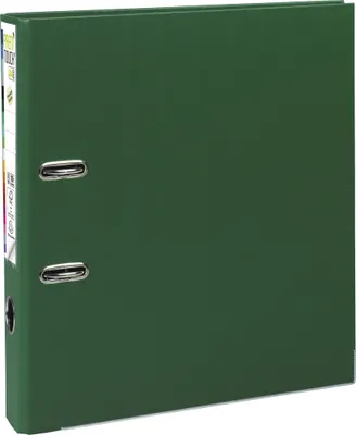 Produktbild von Exacompta 10x Ordner Prem'Touch außen PP Rücken 50mm A4 Maxi Dunkelgrün 53153E