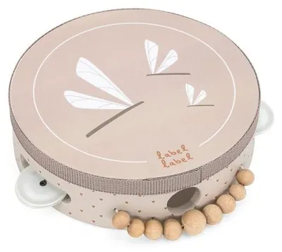 Produktbild von Label – Holz-Tamburin – Nougat