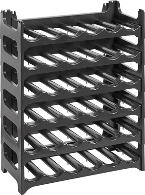 Produktbild von Modulares Flaschenregal - Weinregal für 36 Flaschen - Anthrazit