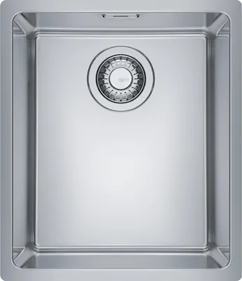 Obrázok produktu pre Franke Maris umývadlo na splachovanie z nehrdzavejúcej ocele MRX 210-34 gombík chróm od 40 cm 127.0541.494
