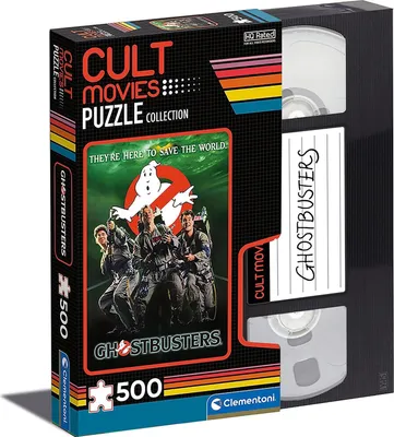 Produktbild von Clementoni 35153 - 500 Teile Puzzle Kultfilme - Ghostbusters