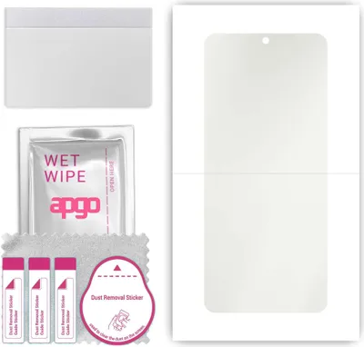 Produktbild von apgo Hydrogel Schutzfolie, Matt, kompatibel mit Xiaomi Poco M5s, flexibele Displayschutzfolie, Folie mit Positionierhilfe, Anti-Fingerprint, kratzfest, einfache Montage
