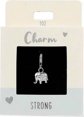 Produktbild von DEPESCHE Charm Express yourself Elefant silber