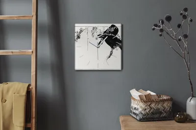 Produktbild von Coloray Hodiny Unikátní 30x30 cm  Tiché hodiny Pro obývací pokoj a kuchyň Nástěnné hodiny Plátno Bílé ručičky hodin - Ptáci zvířat