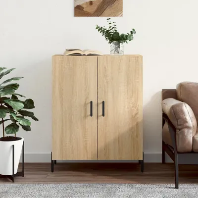Produktbild von The Living Store Sideboard Sonoma-Eiche 69,5x34x90 cm Holzwerkstoff