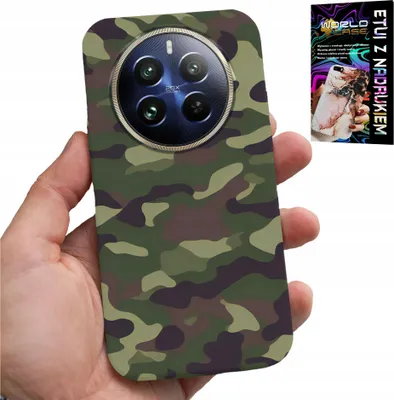 Image de Étui pour Realme 12 Pro+ - Camouflage, couleurs militaires Militariafan Case