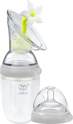 Produktbild von Haakaa Generation 3 Starter Set 250ml - Grau