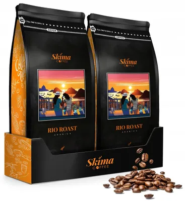 Produktbild von Kaffeebohnen 2 x 1 kg RIO ROAST (SPECIAL EDITION) frisch geröstet SkimaCoffee