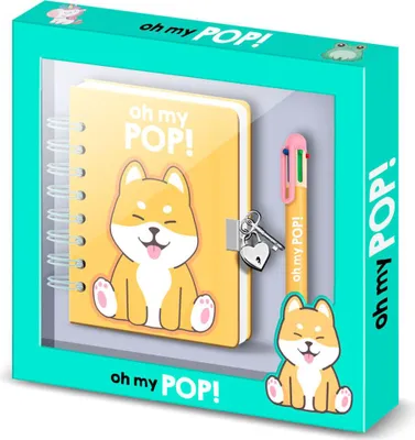 Zdjęcie produktu dla O mój tato! Pamiętnik Shiby + Pióro